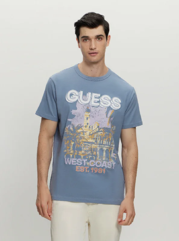 Eco Blue West Coast T-Shirt