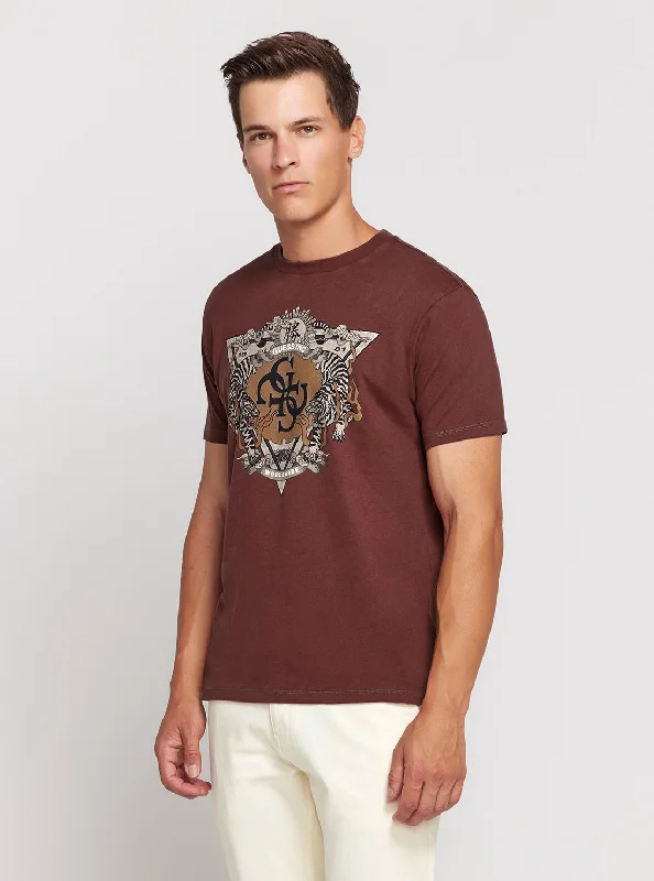 Eco Brown Short Sleeve T-Shirt