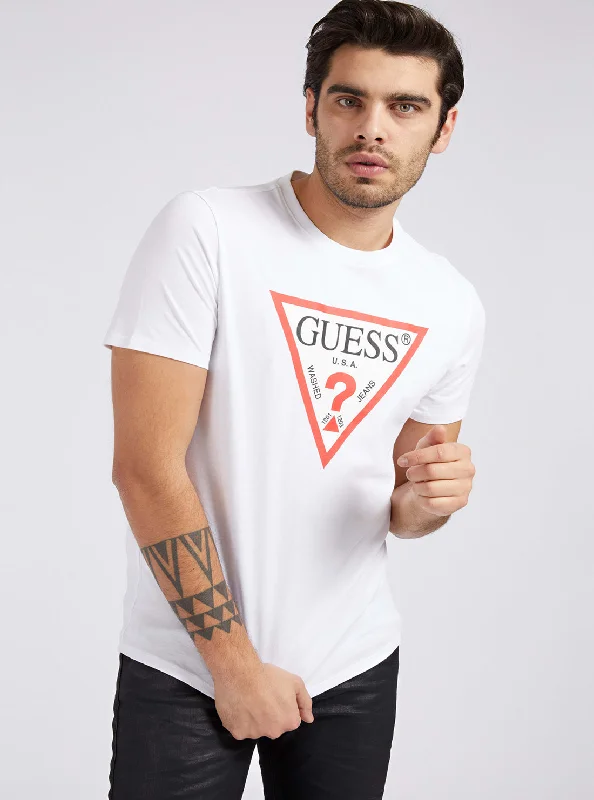 Eco White Original Logo T-Shirt