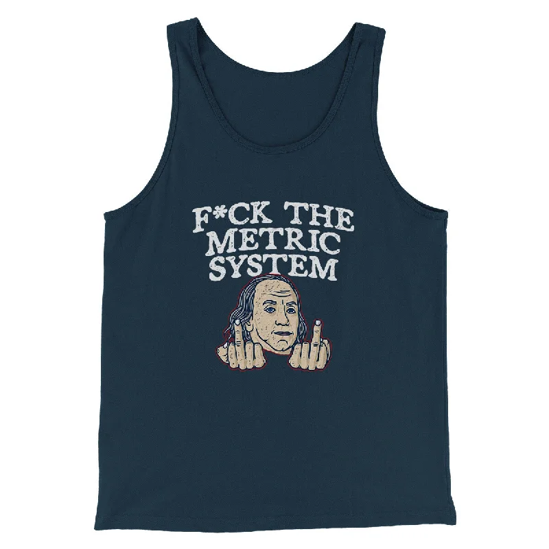 F*Ck The Metric System Men/Unisex Tank Top