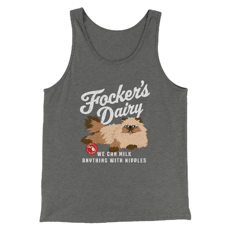 Focker's Dairy Funny Movie Men/Unisex Tank Top