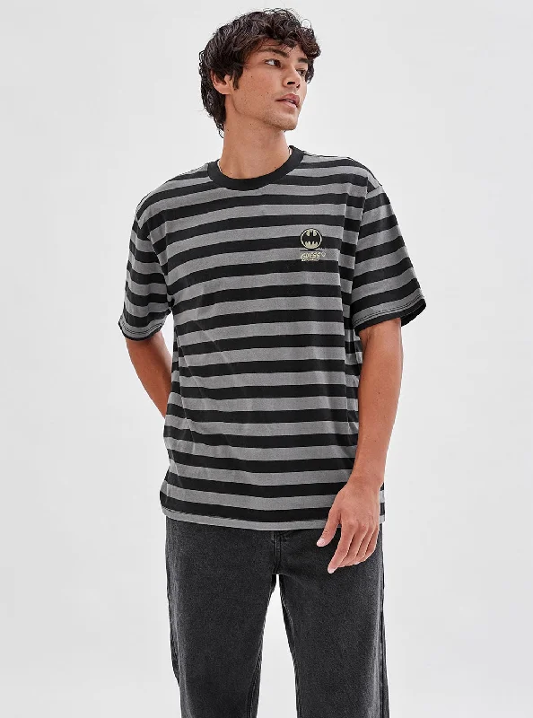 Guess Originals x Batman Black Stripe T-Shirt