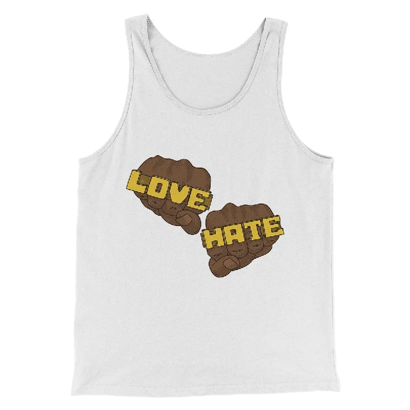 Love Hate Funny Movie Men/Unisex Tank Top