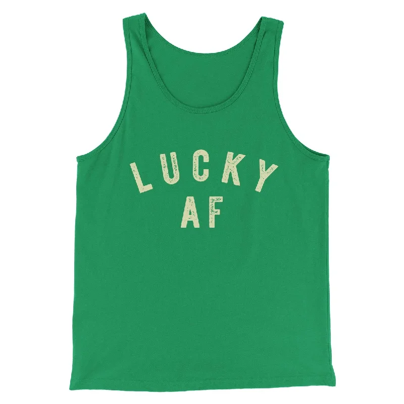 Lucky AF Men/Unisex Tank Top