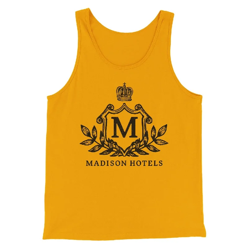 Madison Hotels Tank Top Funny Movie Men/Unisex Tank