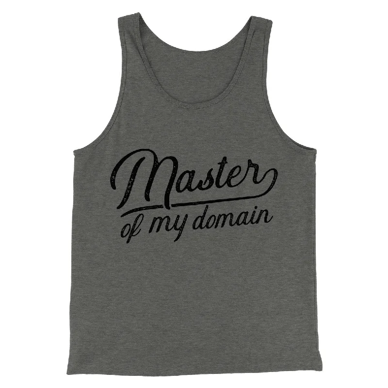 Master of my Domain Men/Unisex Tank Top