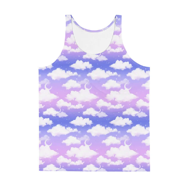 Men's Cloudy Sky Tank Top