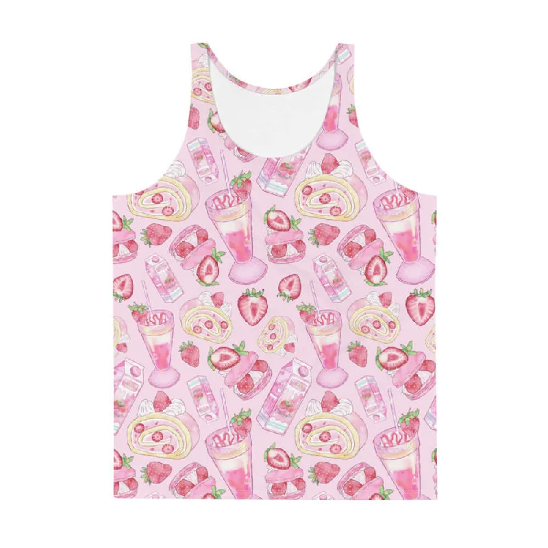 Men's Strawberry Tank Top