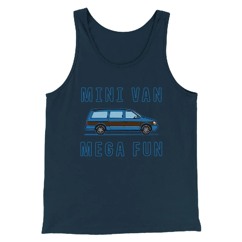 Mini Van Mega Fun Funny Men/Unisex Tank Top