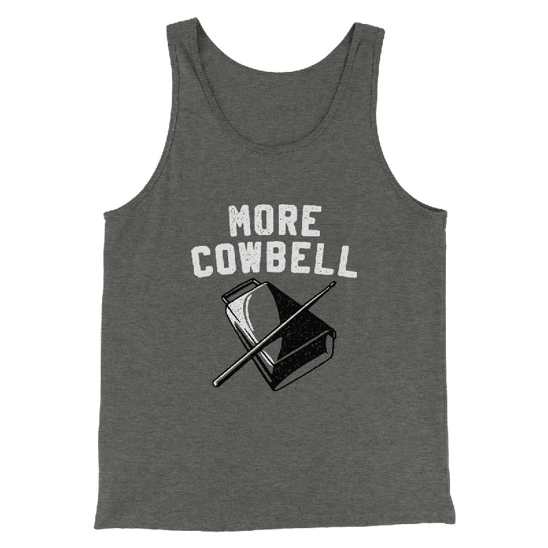 More Cowbell Funny Movie Men/Unisex Tank Top