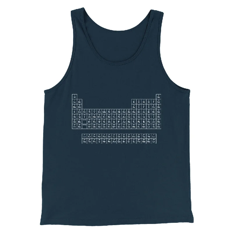 Periodic Table of Elements Men/Unisex Tank Top