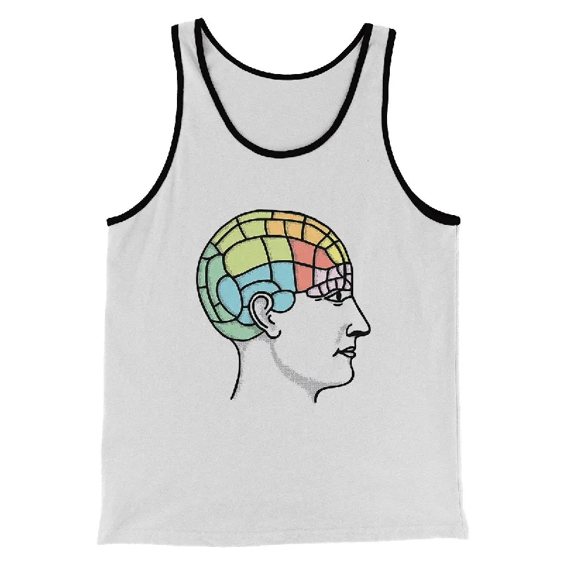 Phrenology Chart Men/Unisex Tank Top