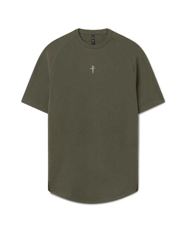 Pro-Tech Cotton Tee - Dark Pine