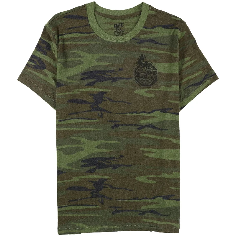 Reebok Mens Camo Print Graphic T-Shirt