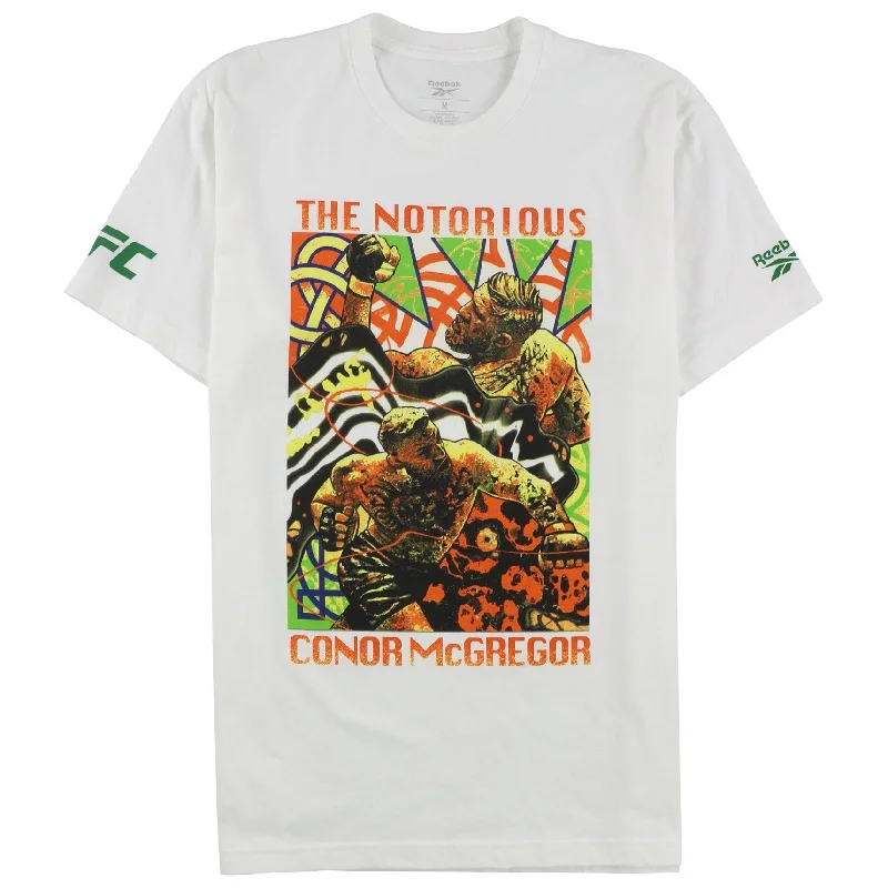 Reebok Mens Notorious Conor Mcgregor Graphic T-Shirt