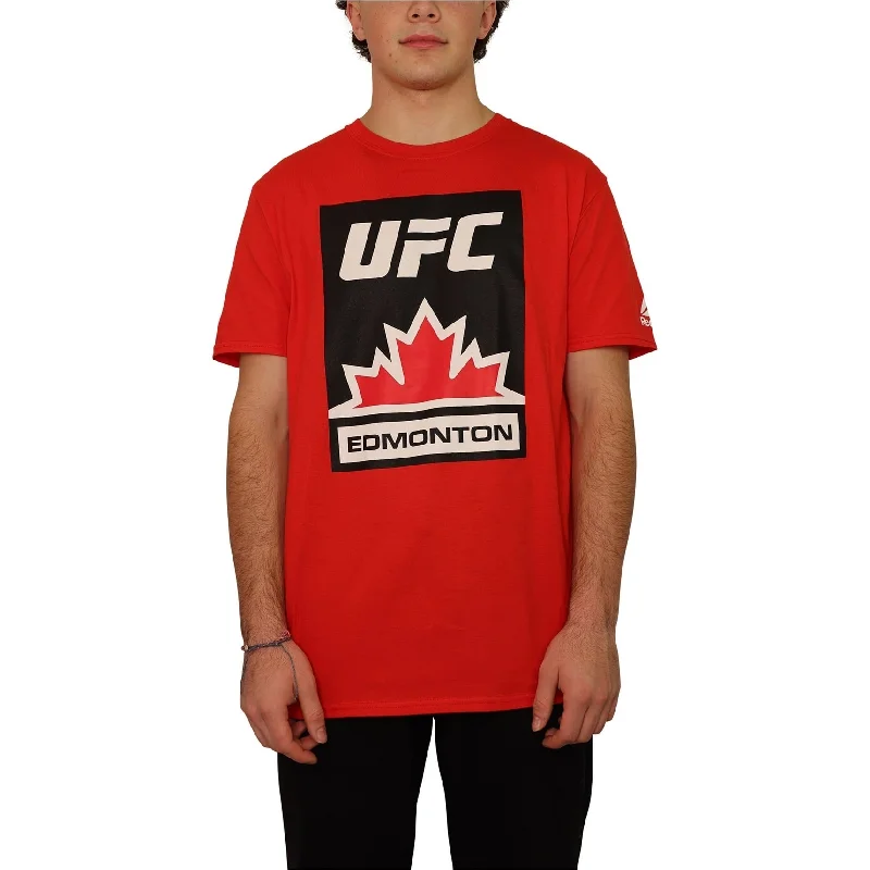 Reebok Mens Ufc Edmonton Graphic T-Shirt