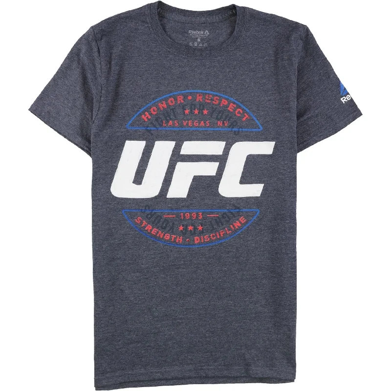 Reebok Mens Ufc Las Vegas Graphic T-Shirt