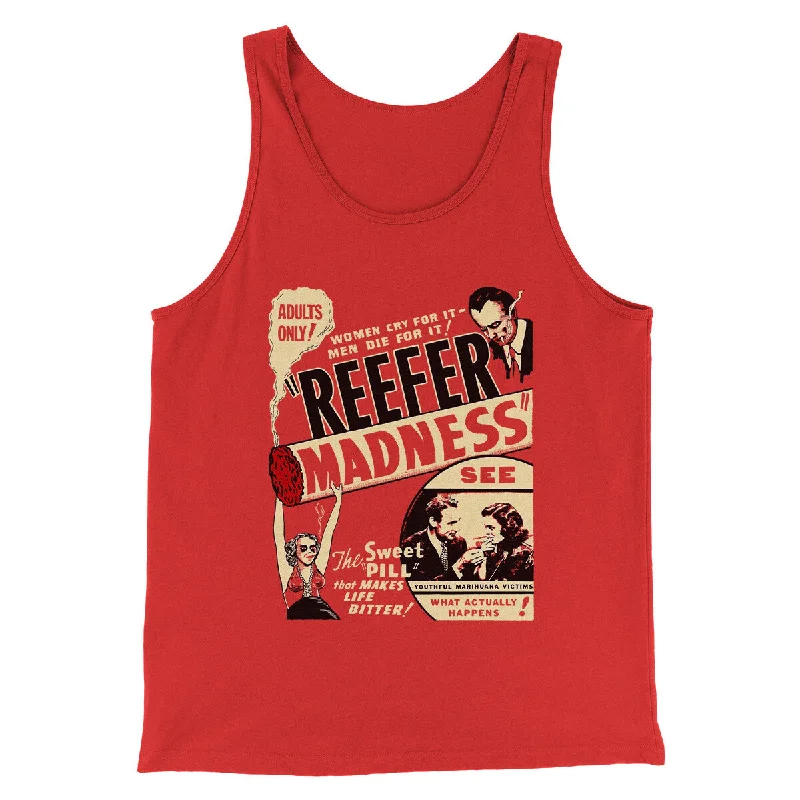 Reefer Madness Funny Movie Men/Unisex Tank Top