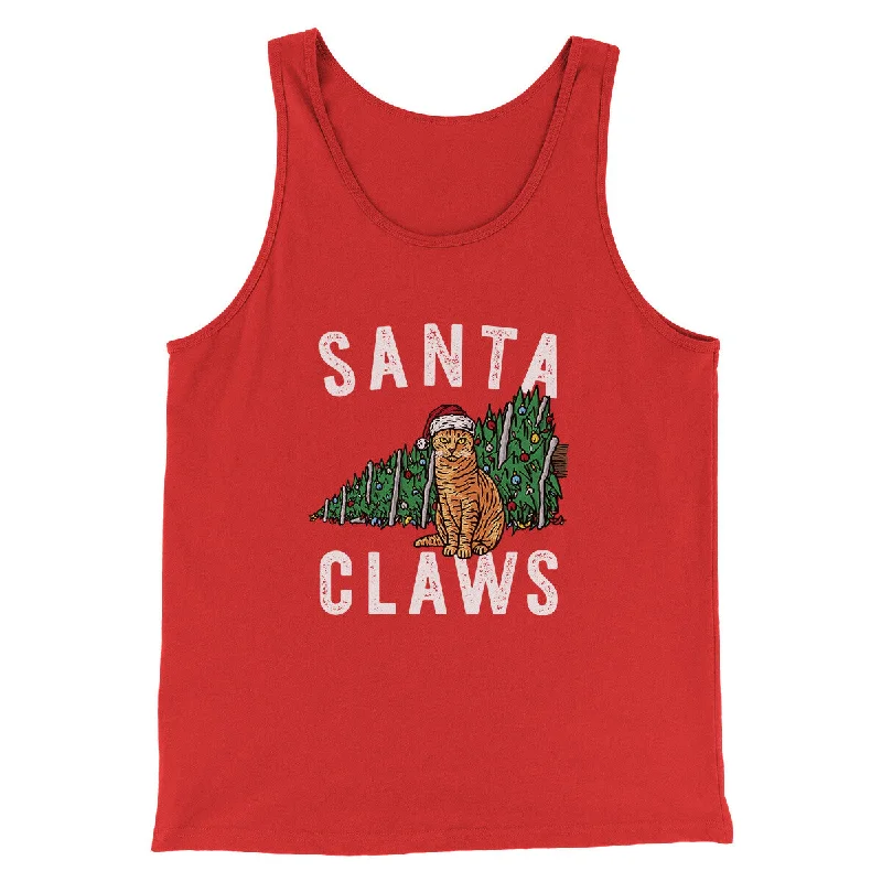 Santa Claws Men/Unisex Tank Top