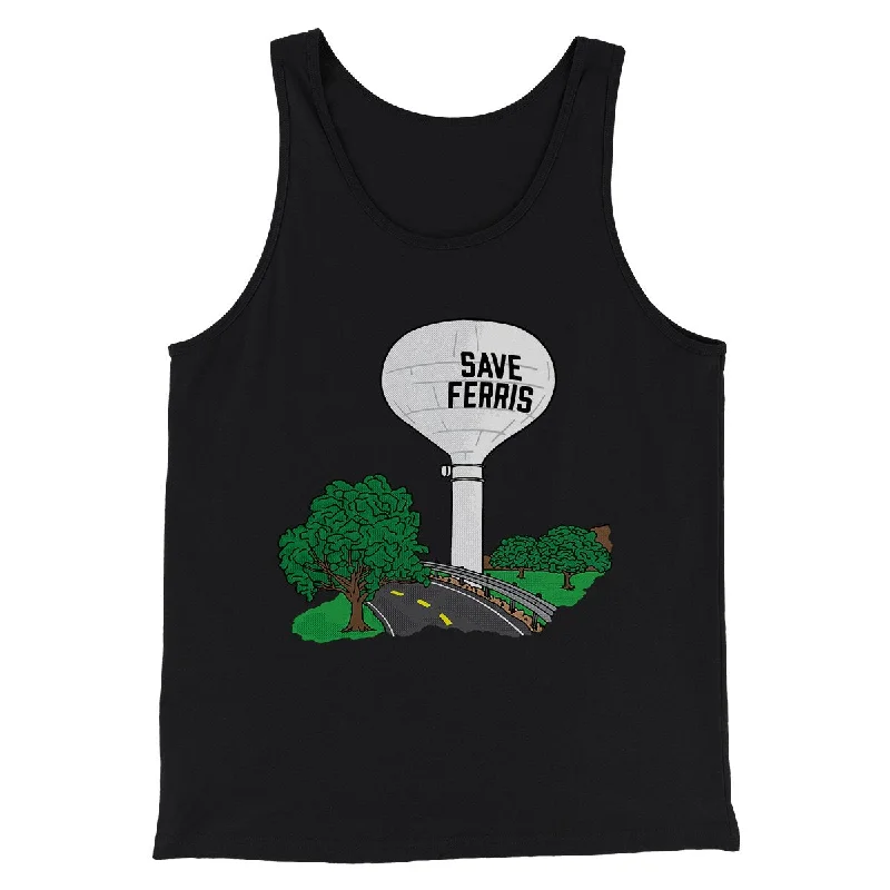 Save Ferris Funny Movie Men/Unisex Tank Top