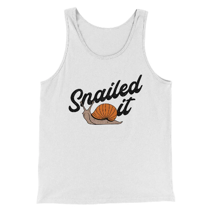 Snailed It Funny Men/Unisex Tank Top