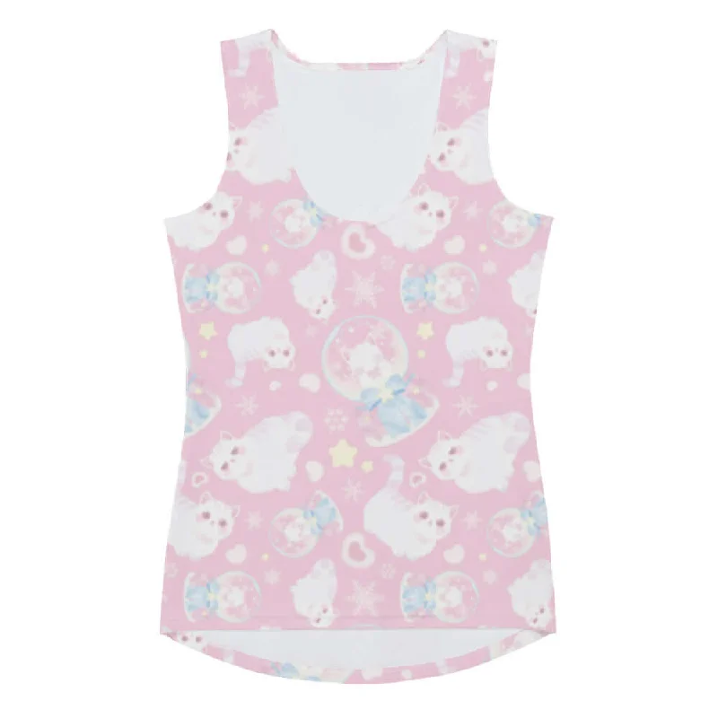 Snow Kitten Tank Top