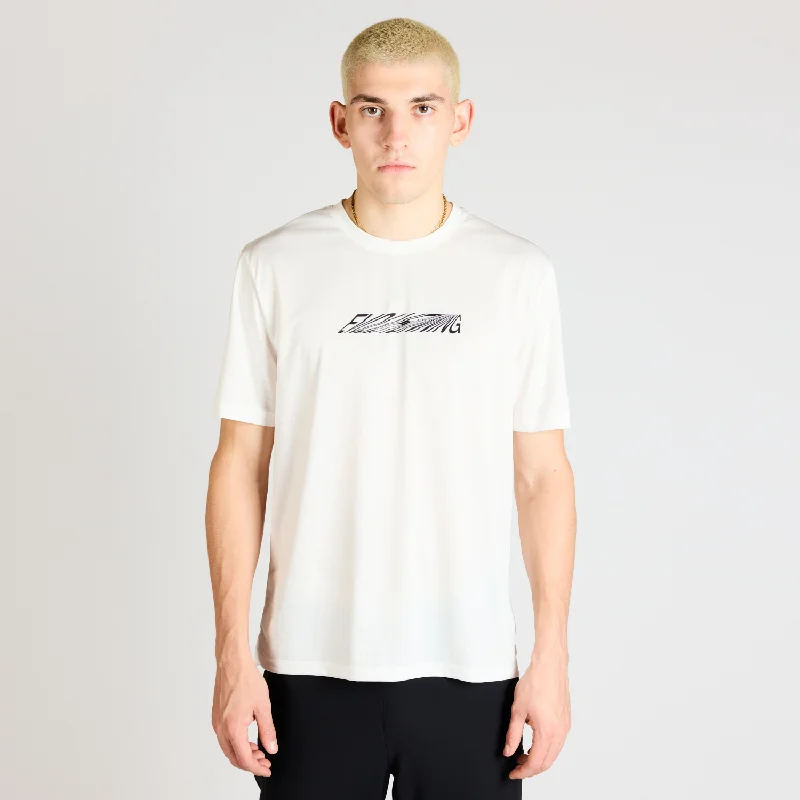 Drift™ "Stacked Evolve" Performance Tee - White