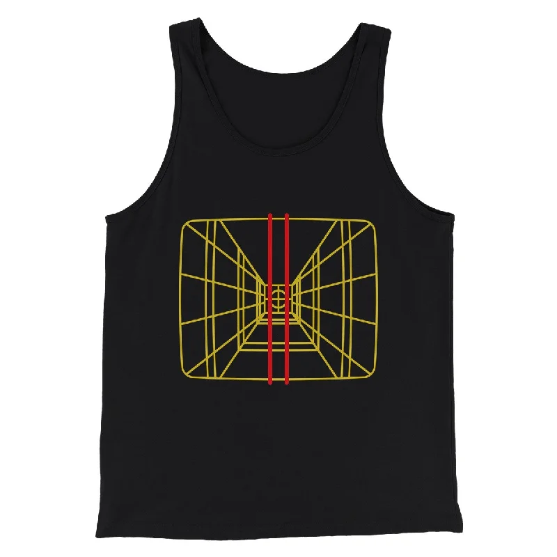 Stay On Target Funny Movie Men/Unisex Tank Top