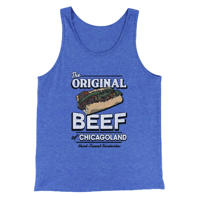 The Original Beef Of Chicagoland Men/Unisex Tank Top