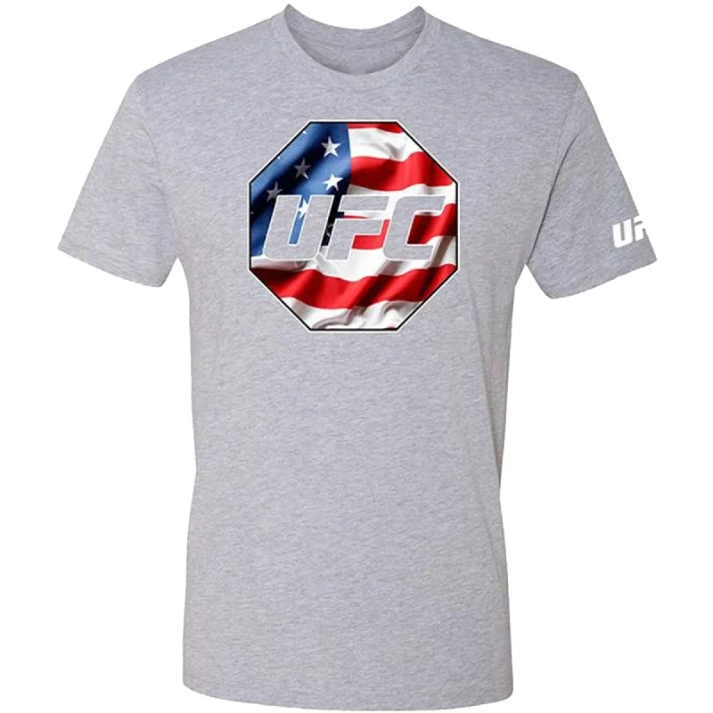 Ufc Mens Usa Country Flag Graphic T-Shirt