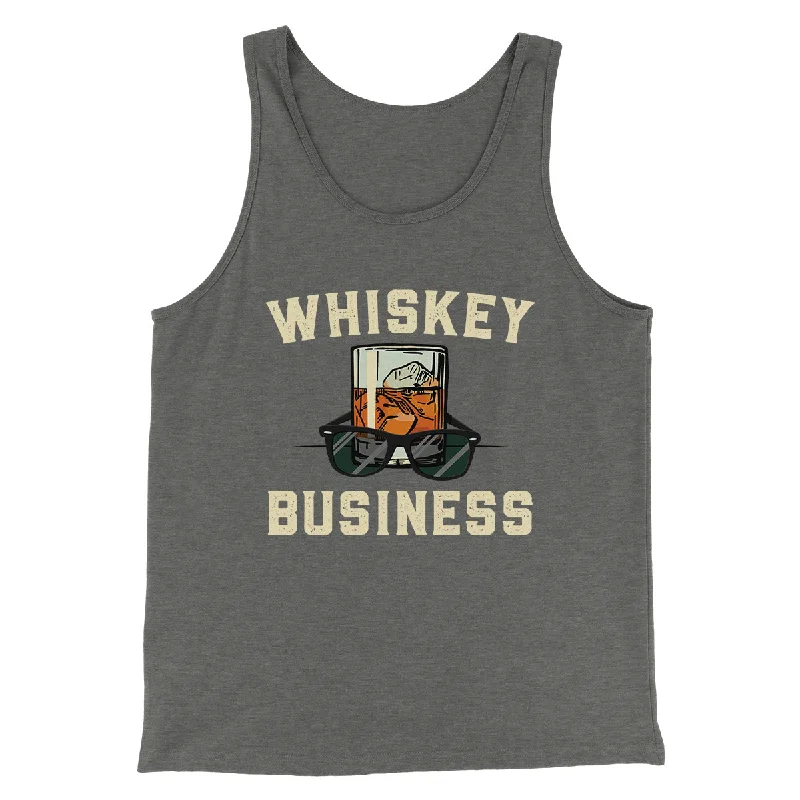 Whiskey Business Funny Movie Men/Unisex Tank Top