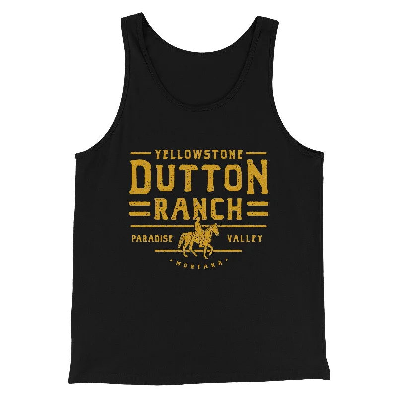 Yellowstone Dutton Ranch Men/Unisex Tank Top