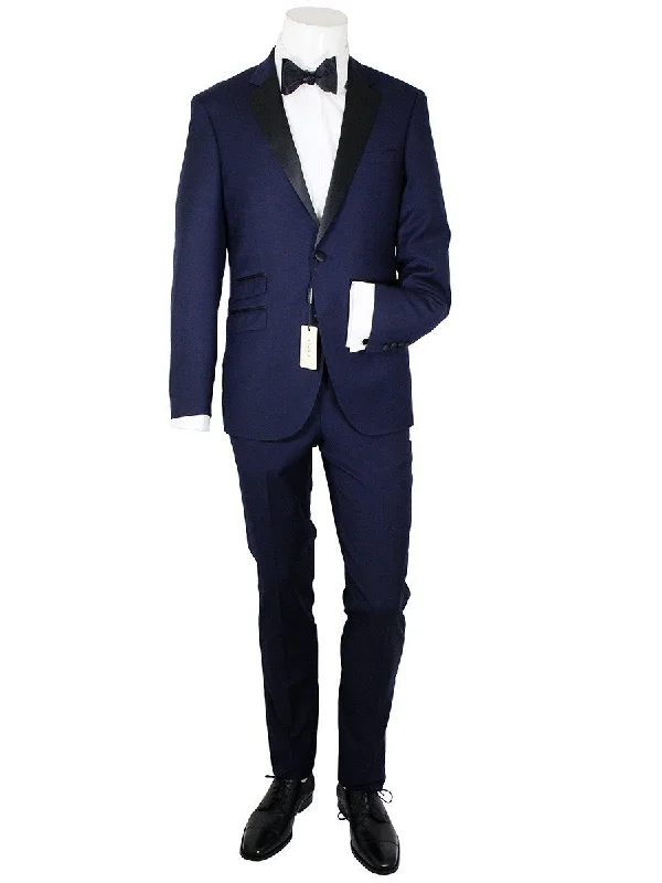 Maxman 20967 100% Wool Young Men's Tuxedo - Solid - Blue