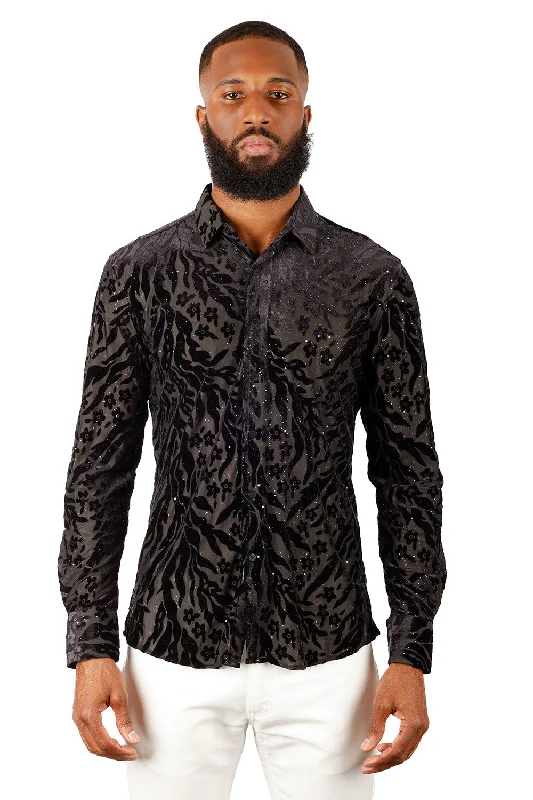 Contemporary Classic Limpid Style Long Sleeve Shirt