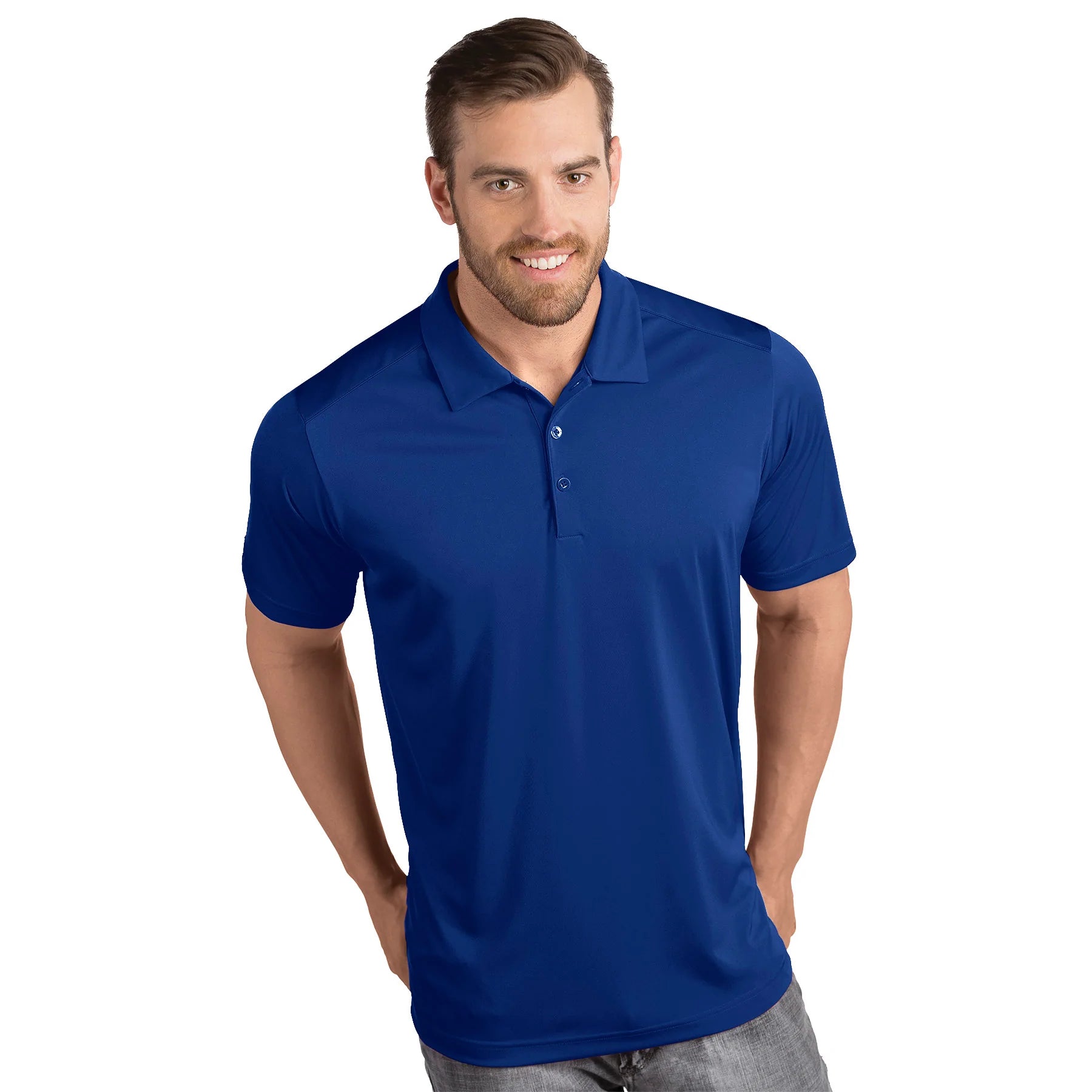 Antigua: Men's Essentials Polo - Tribute Dark Royal 104197