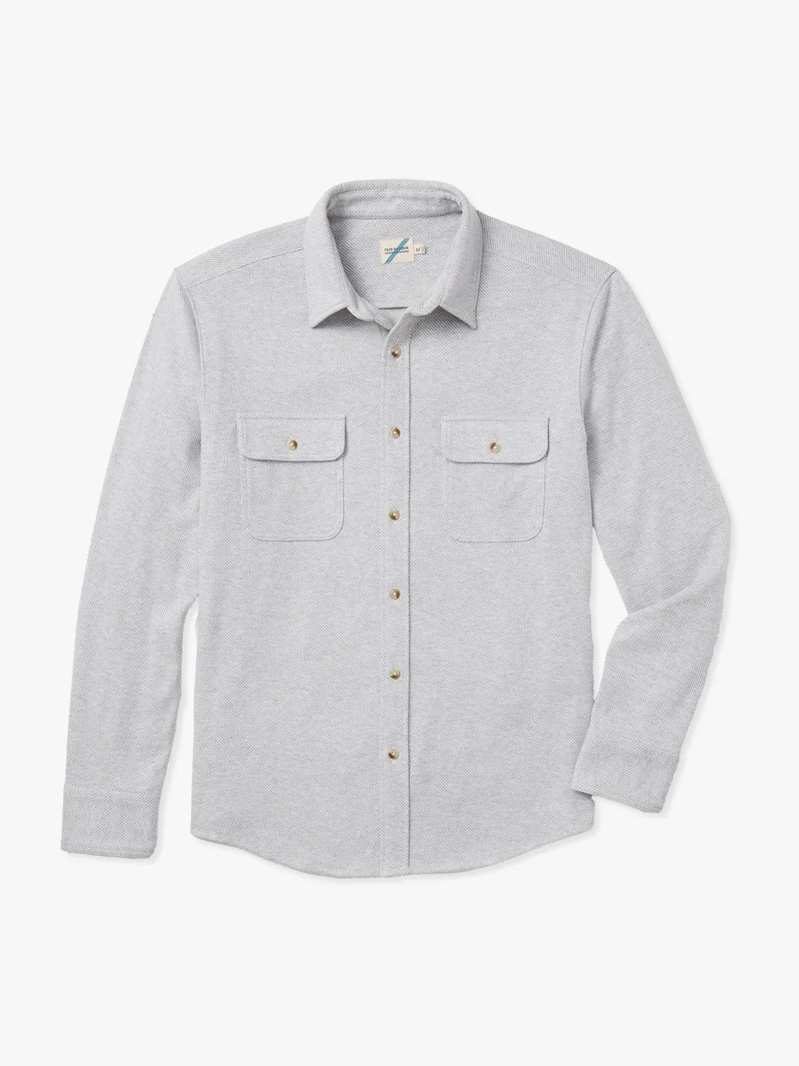 Dunewood Flannel | Heather Grey Twill