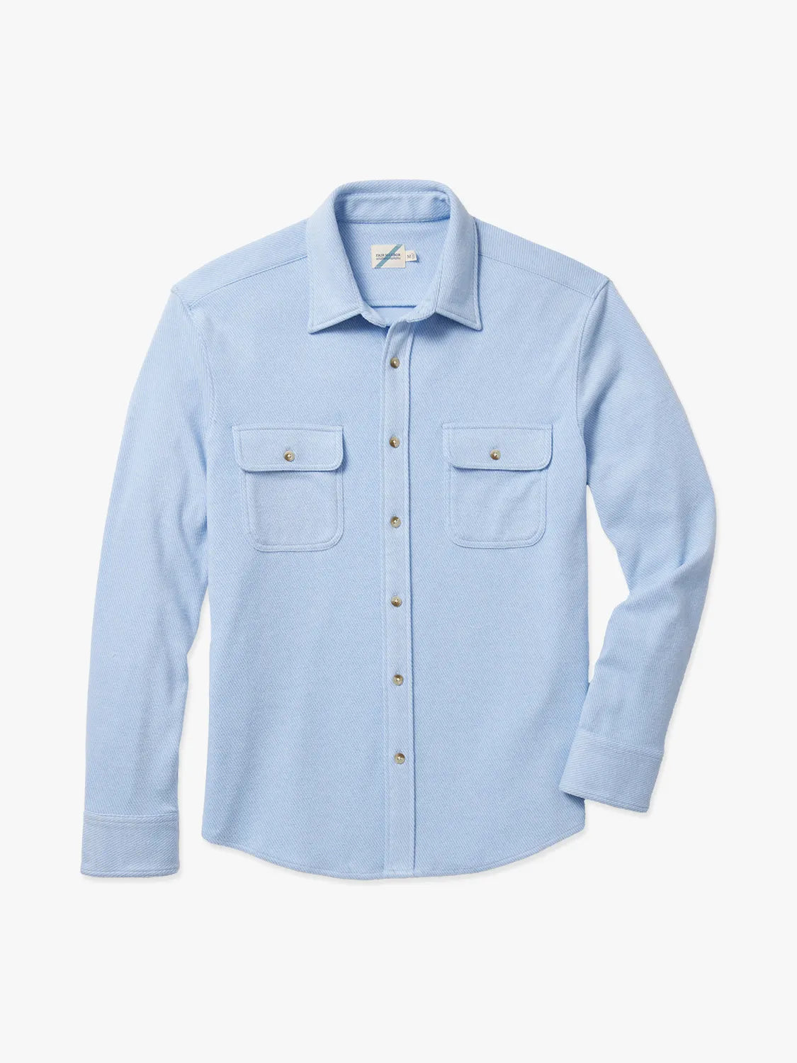 Dunewood Flannel | Light Blue Twill