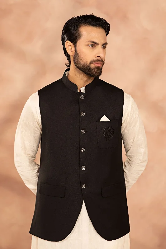 Black Waistcoat | GTS-SS24-25